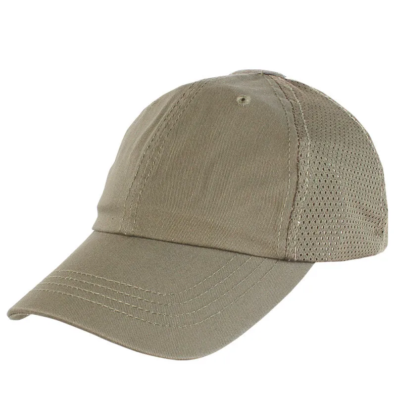 Condor Outdoor Mesh Tactical Team Cap Adjustable with Velcro Closure