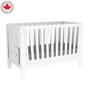 Convertible Crib 5 in 1 - JADE - all in white