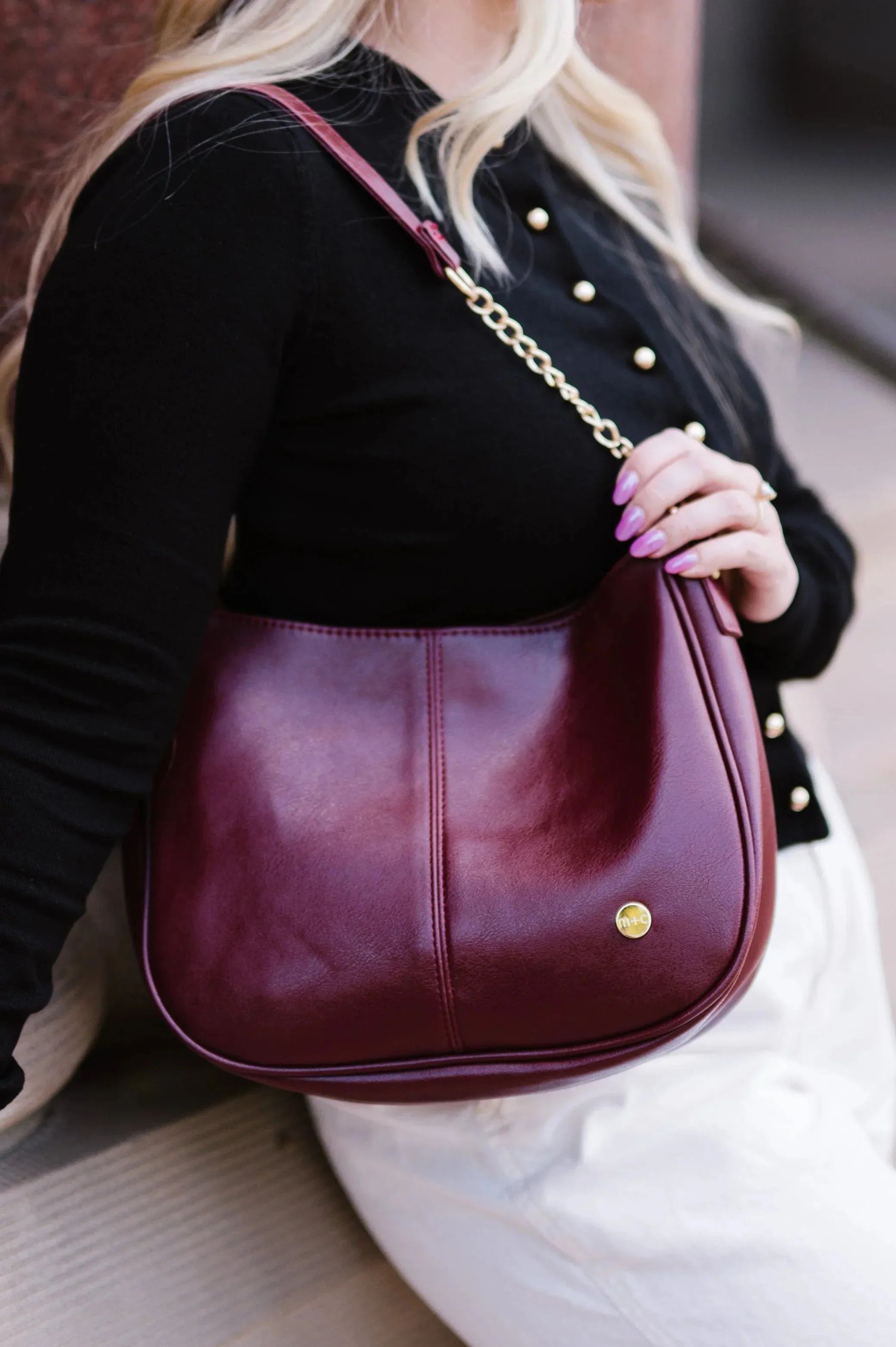 Convertible Marissa Saddle Bag