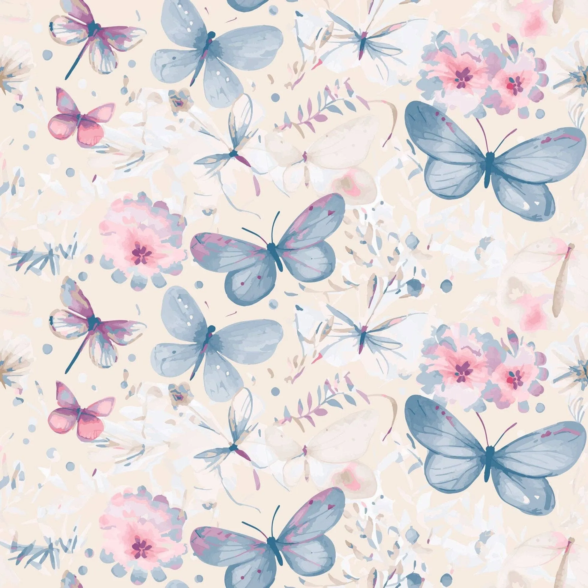 Convertible Romper  -  Butterflies