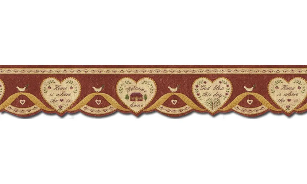 Country CN76718DC Wallpaper Border