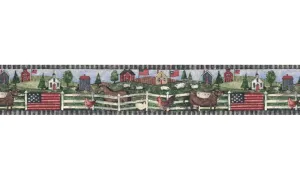 Country FP75443 Wallpaper Border