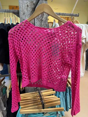 Cover Up Paradise Crochet Top