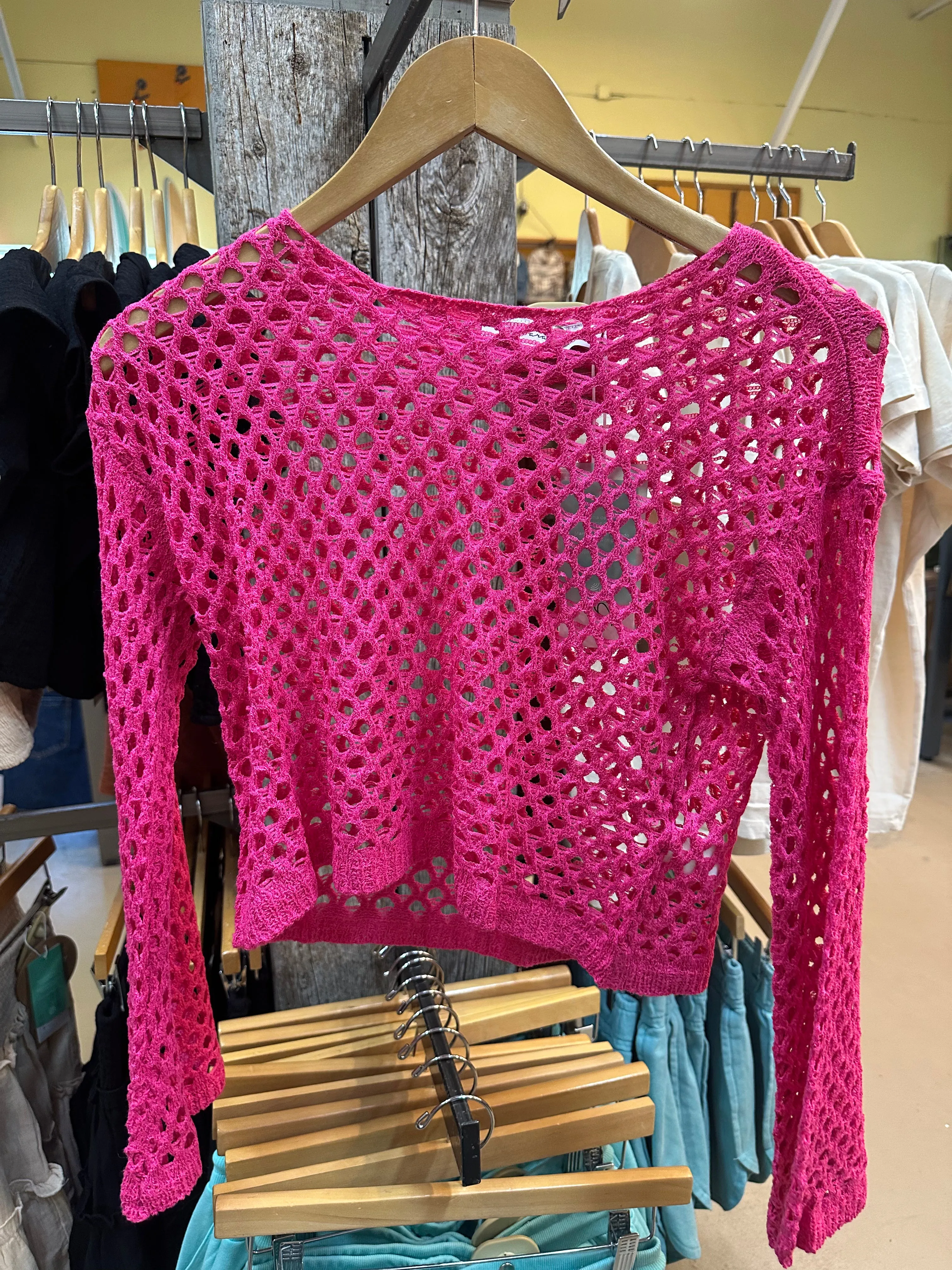 Cover Up Paradise Crochet Top