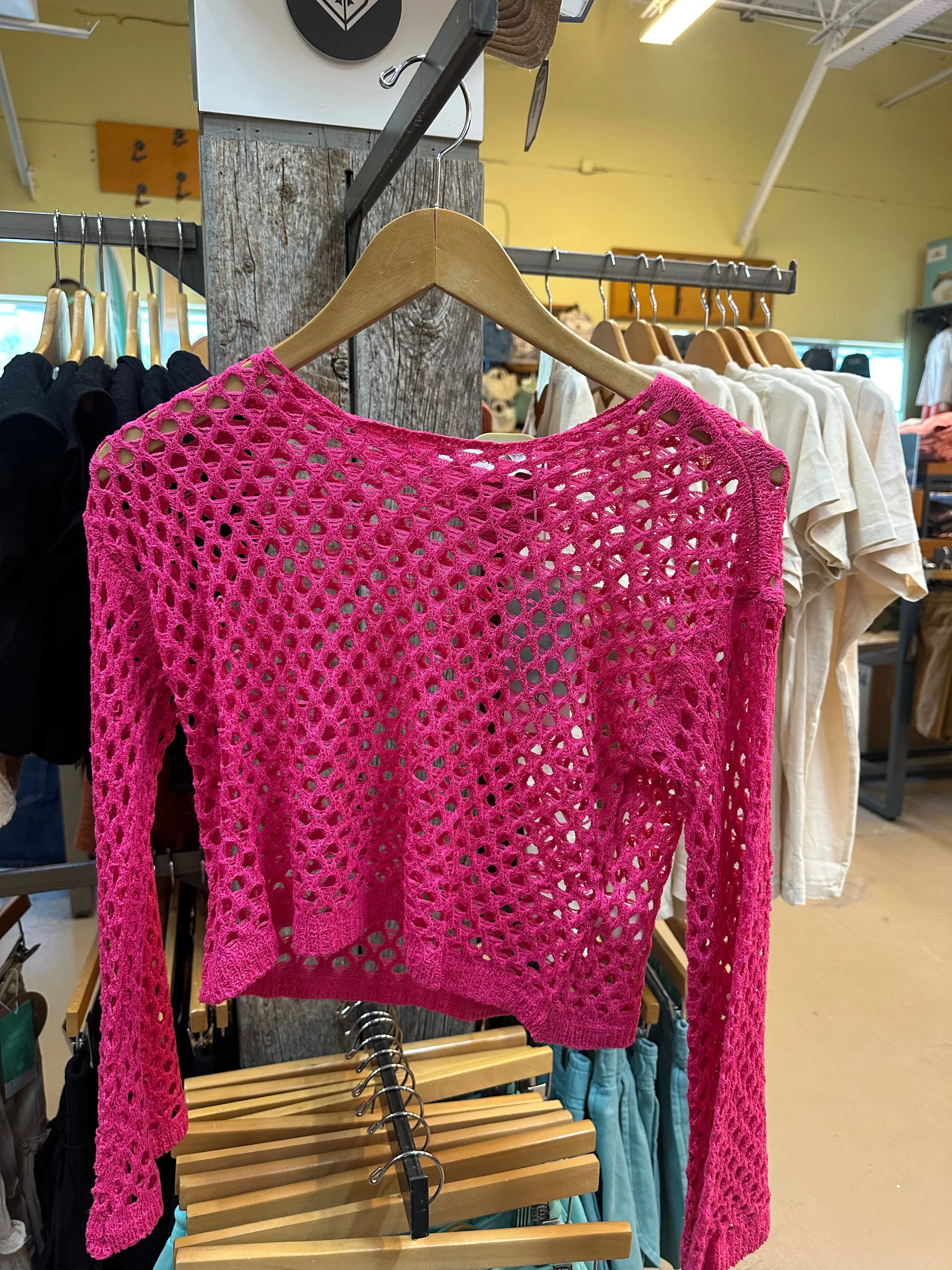 Cover Up Paradise Crochet Top