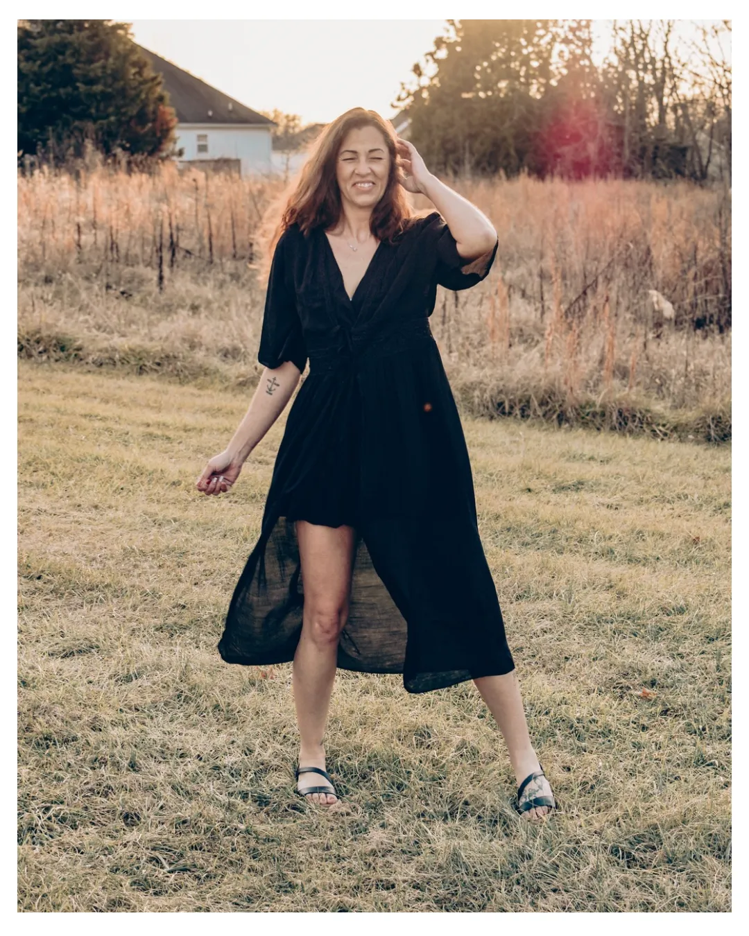Cowgirl's Beach Wrap Black