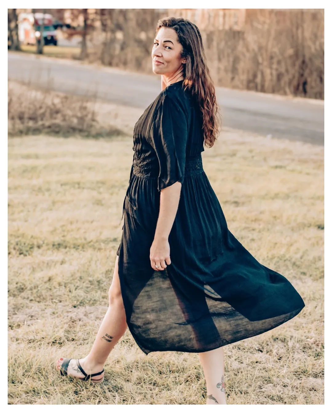 Cowgirl's Beach Wrap Black