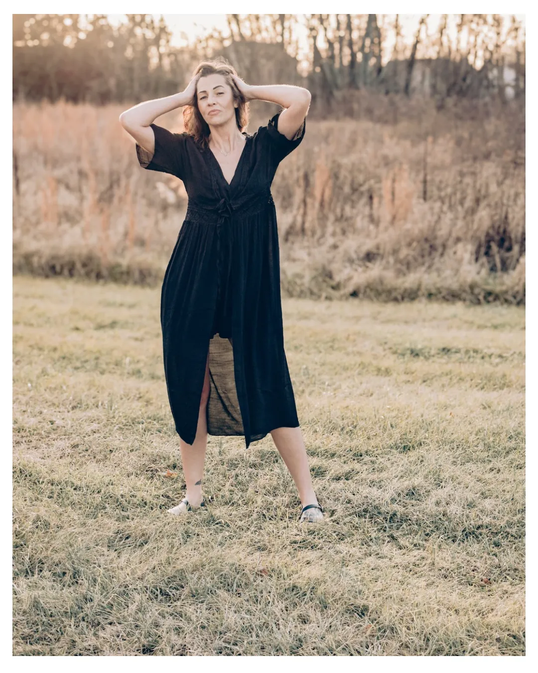 Cowgirl's Beach Wrap Black