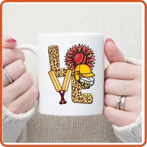 Cricket Fan Mugs -11oz Coffee Mug | Sport Fan Mugs | Love Cricket