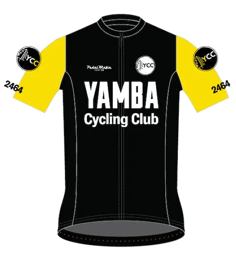 Custom Core Jersey - YAMBA Cycling Black