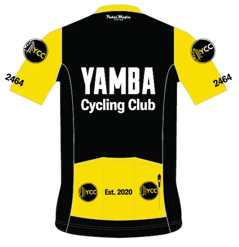 Custom Core Jersey - YAMBA Cycling Black