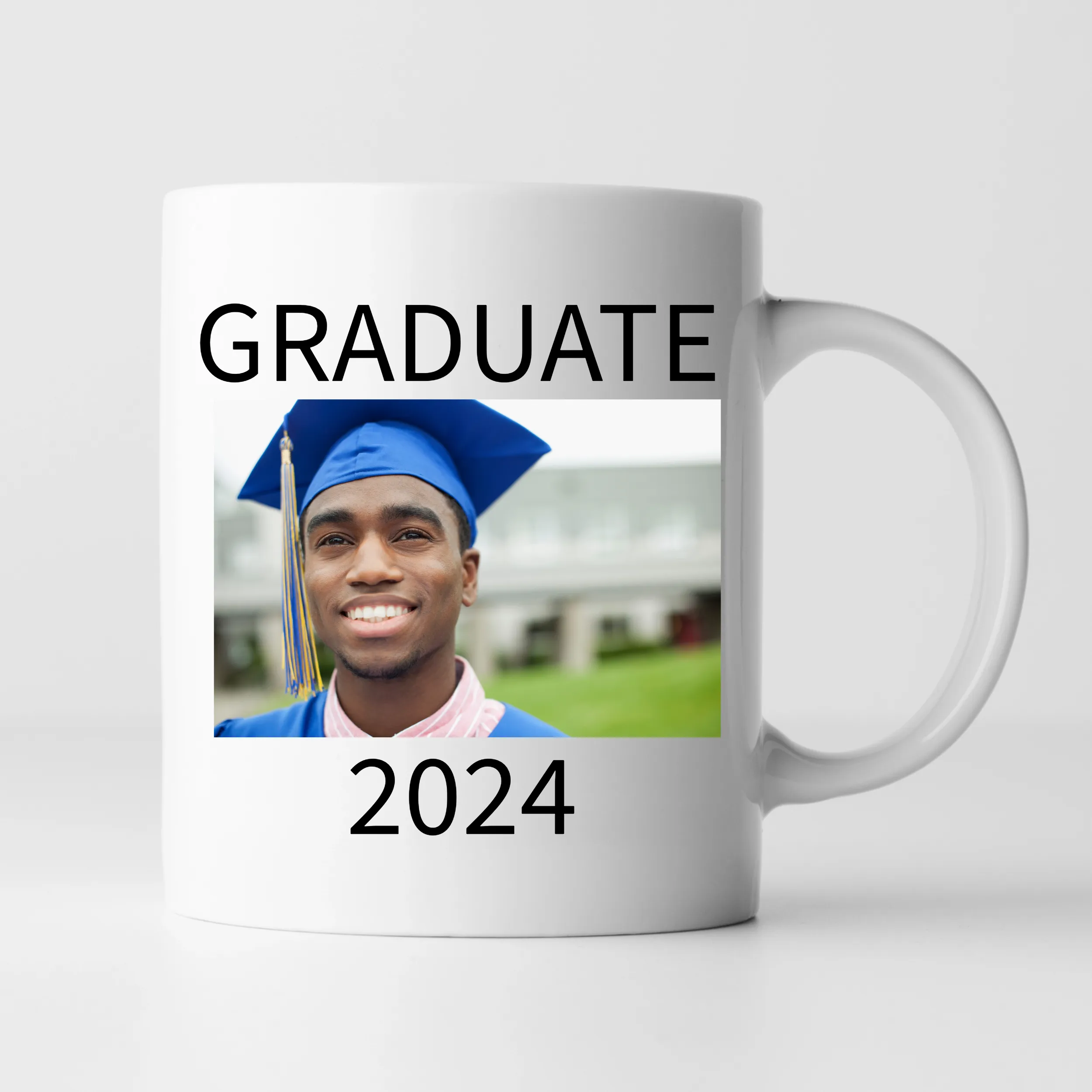 Custom Graduation Mug Personalized  With Picture Photo 11oz Cups Gifts by SEC Apparel