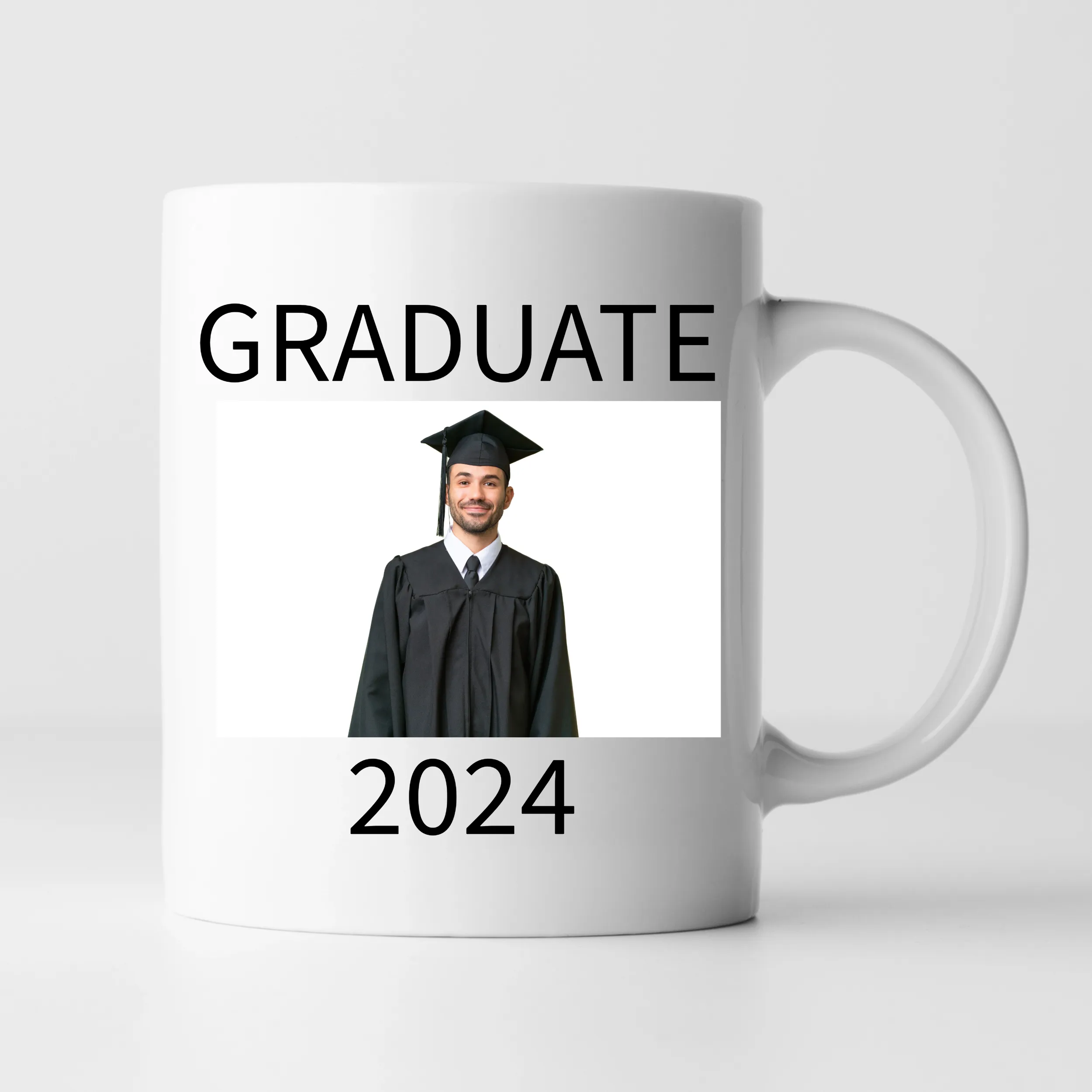 Custom Graduation Mug Personalized  With Picture Photo 11oz Cups Gifts by SEC Apparel