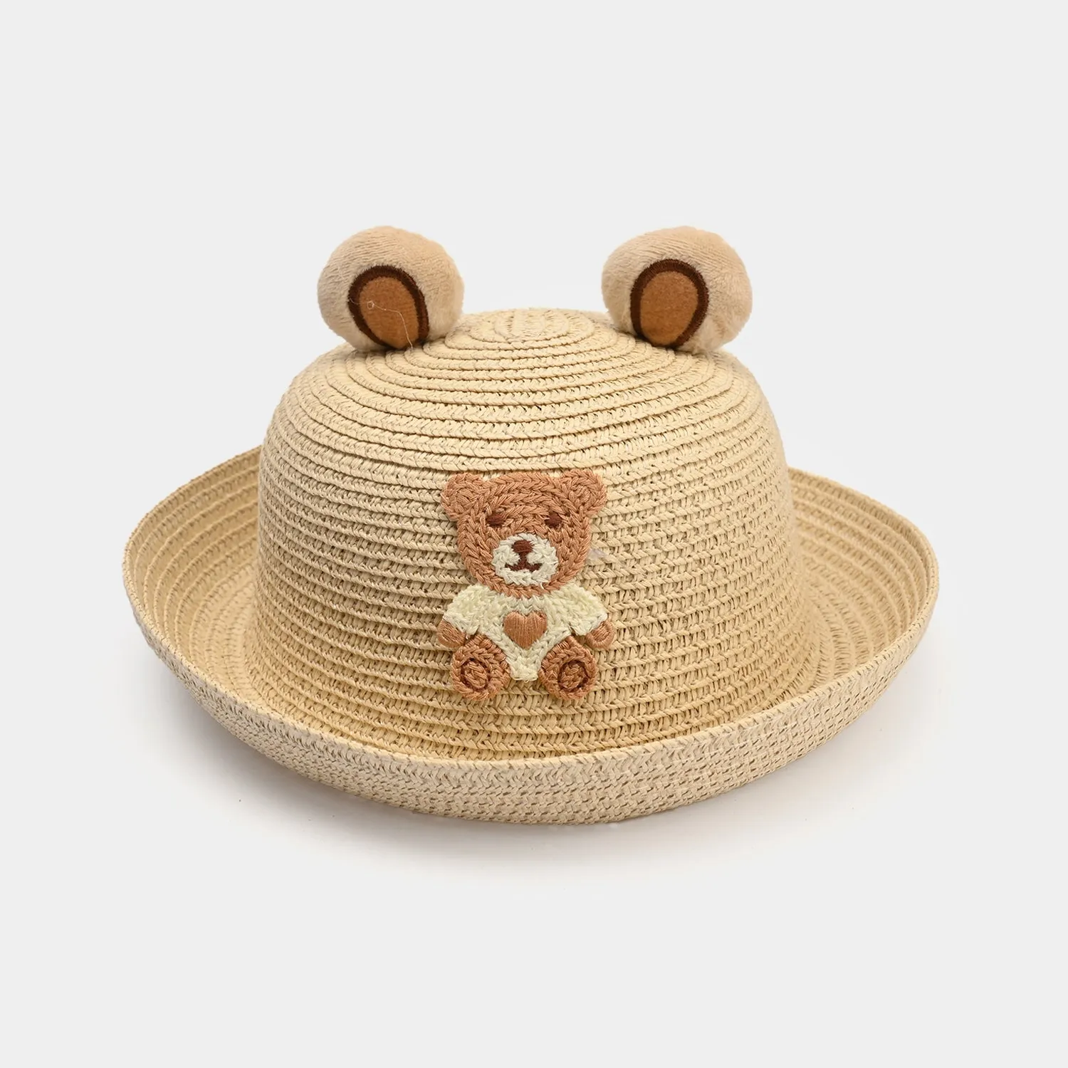 Cute Baby Beach Round Cap/Hat with Elastic | 12M 