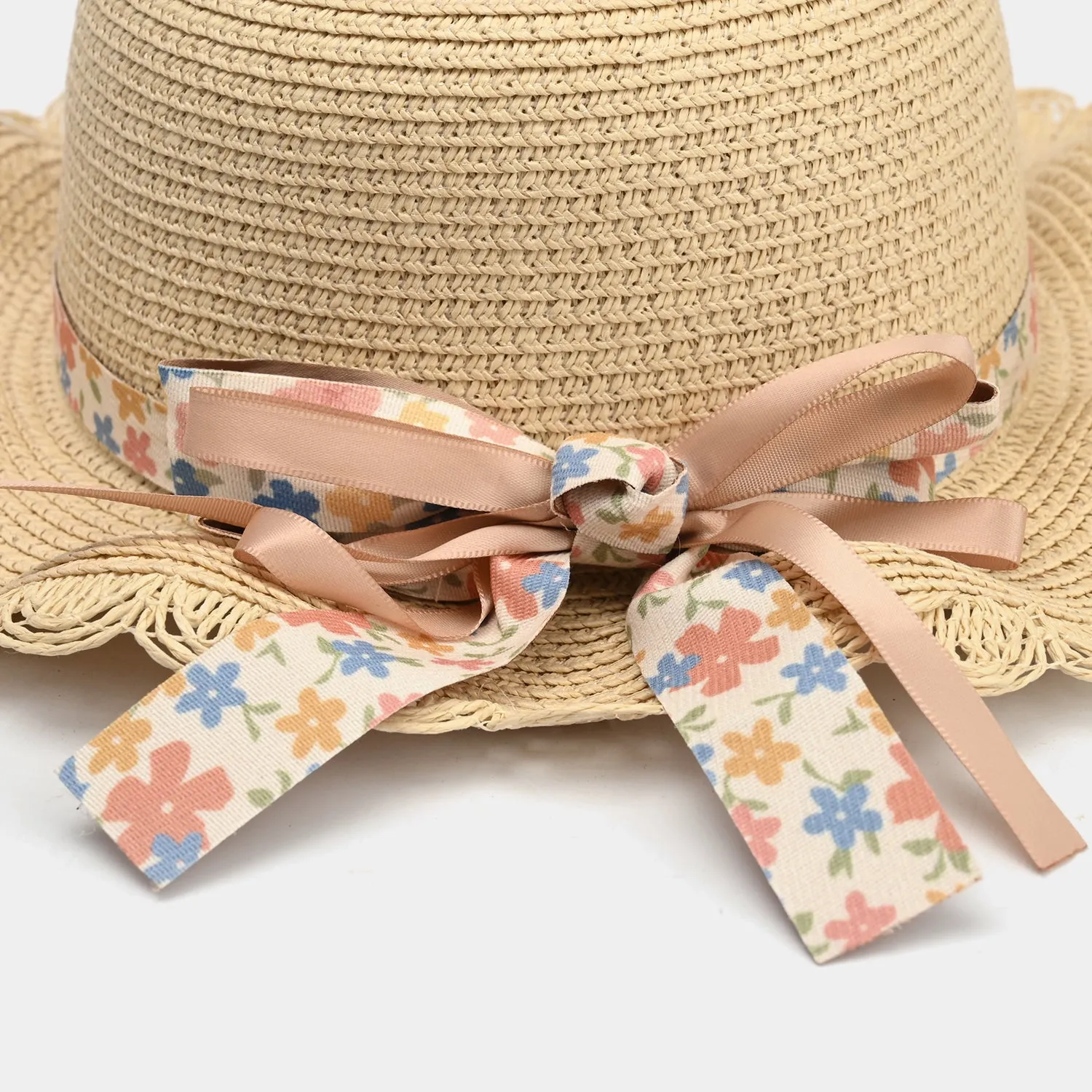 Cute Baby Beach Round Cap/Hat with Elastic | 18M 
