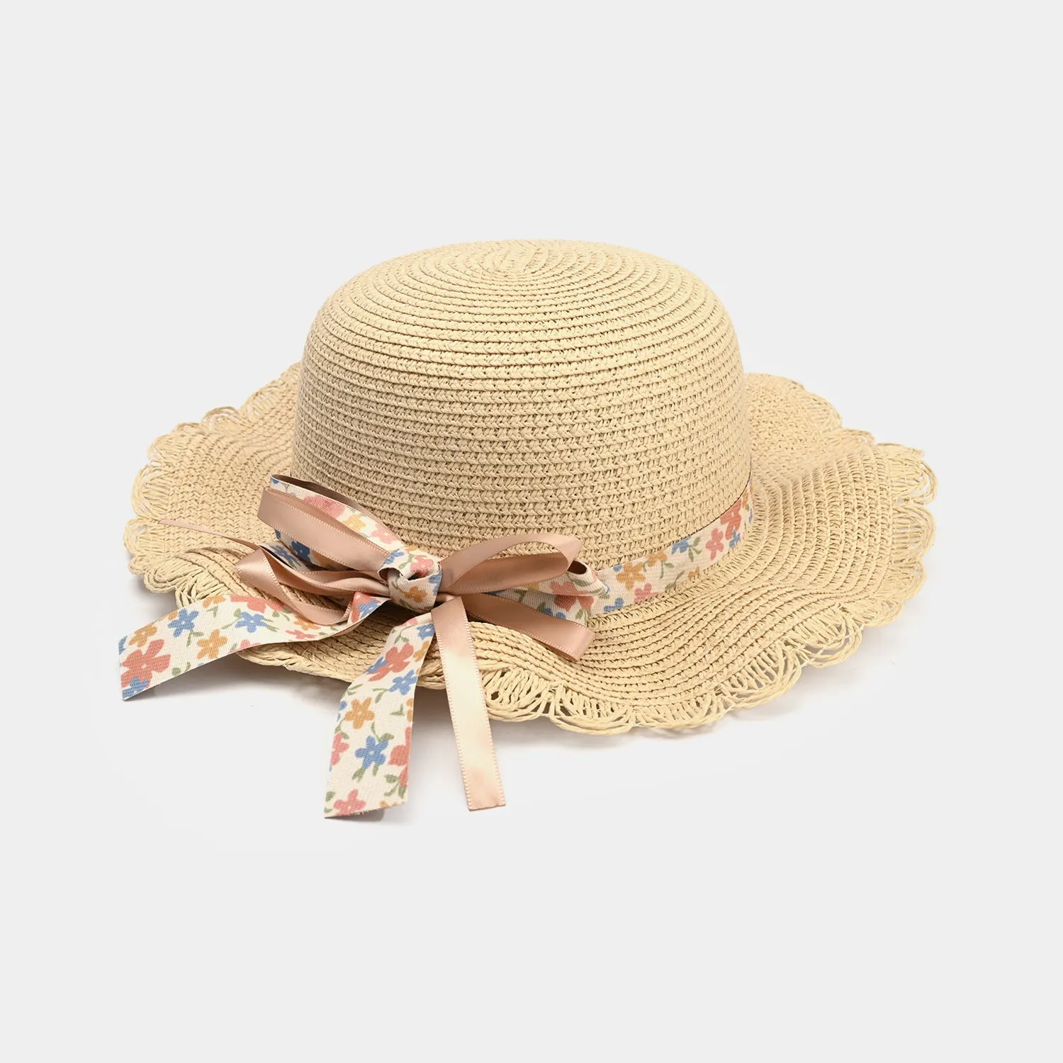Cute Baby Beach Round Cap/Hat with Elastic | 18M 