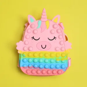 Cute Character Pink Themed Premium Quality Backpack Bag