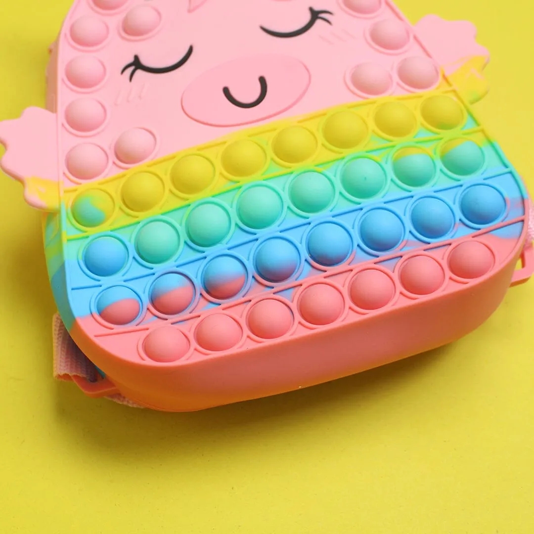 Cute Character Pink Themed Premium Quality Backpack Bag