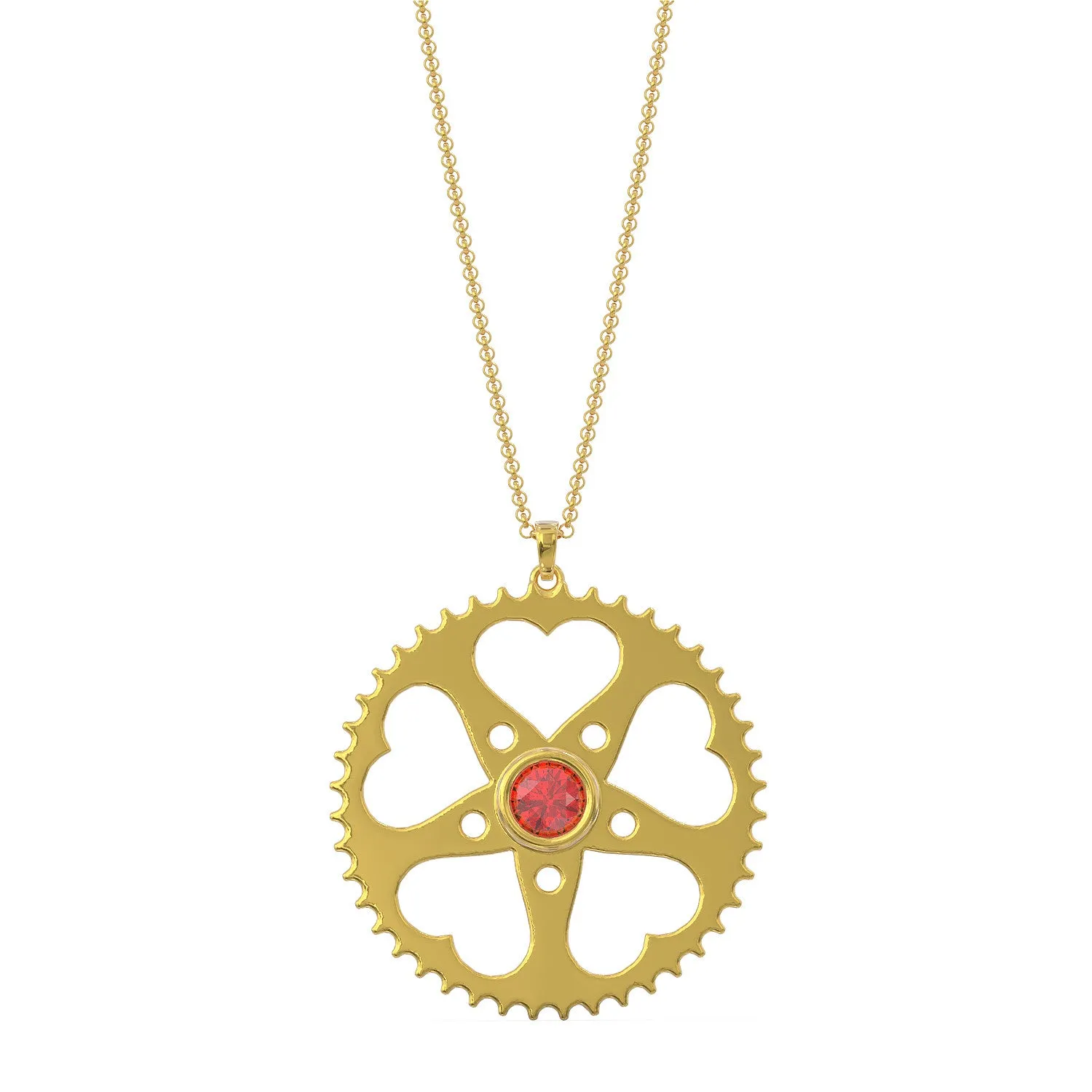 Cycling Love Necklace