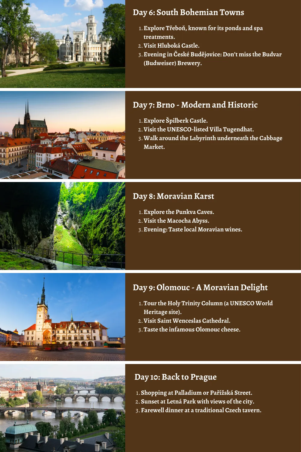 Czech Republic - Castles, Pilsners, and Fairytales: A Comprehensive 10-Day Guide