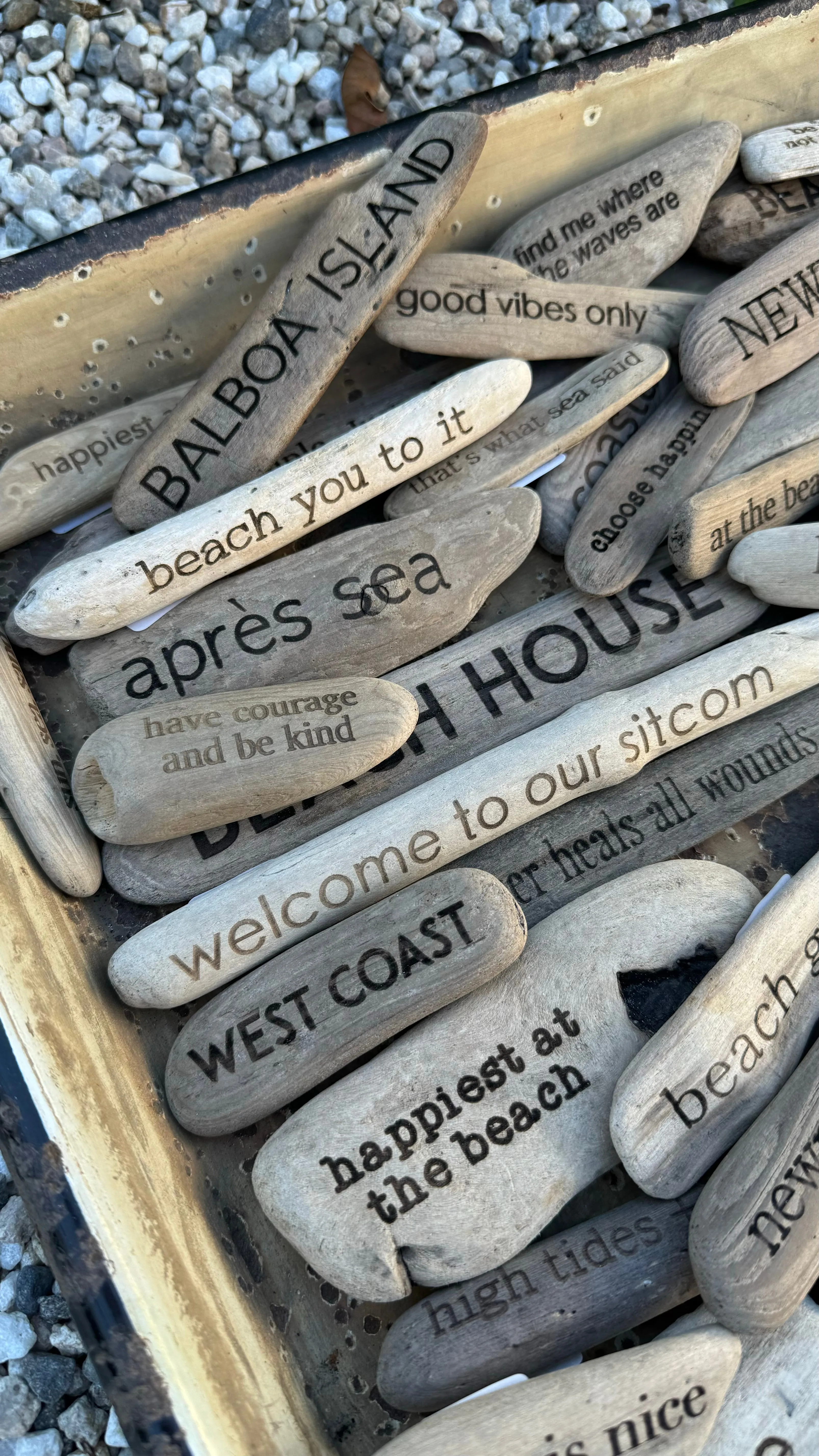 D Engraved Driftwood