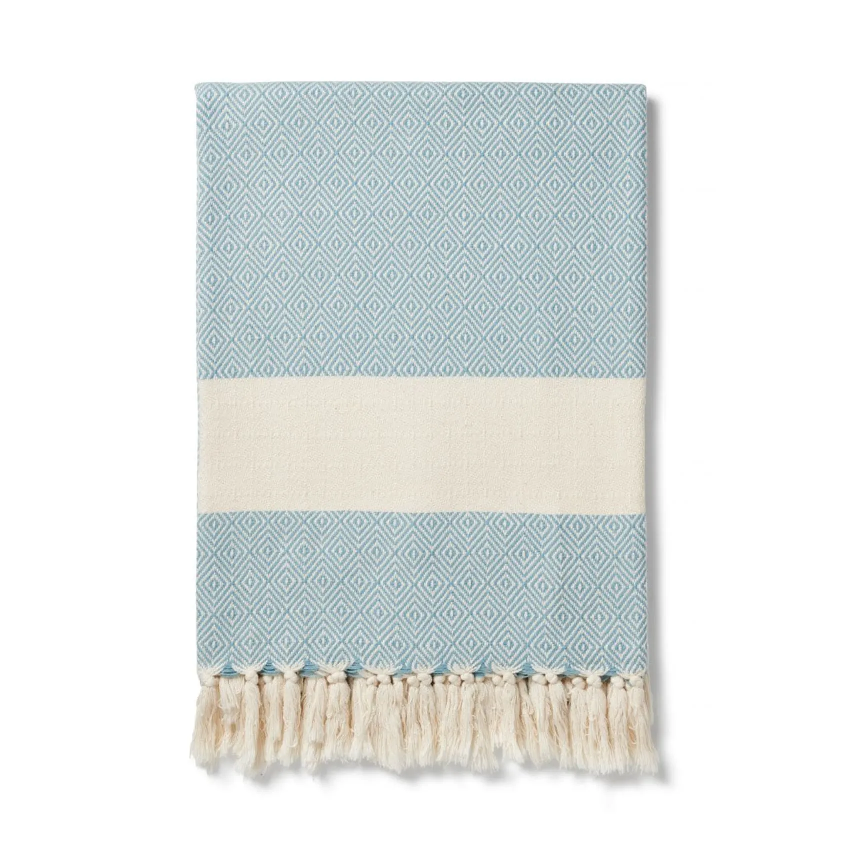 Damla Organic Cotton Vegan Handwoven Blanket | Multiple Colours