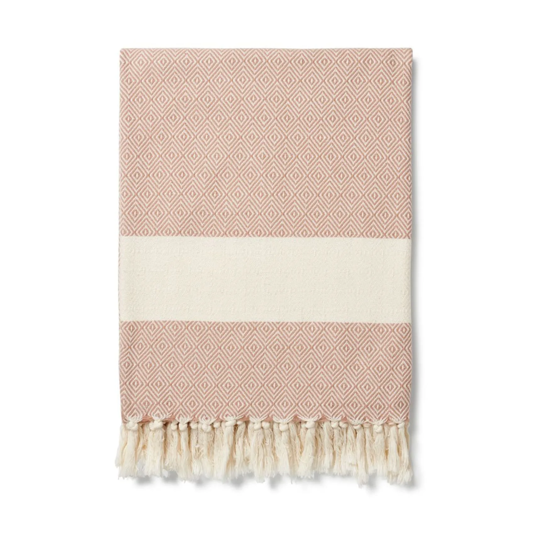 Damla Organic Cotton Vegan Handwoven Blanket | Multiple Colours