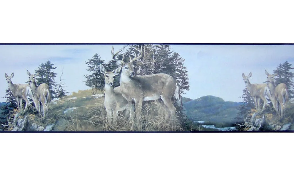 Deers B2073ny NY2073B Wallpaper Border