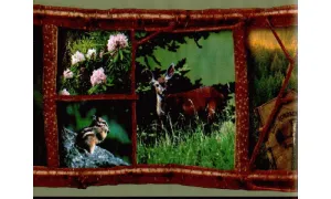 Deers RL1001B Wallpaper Border