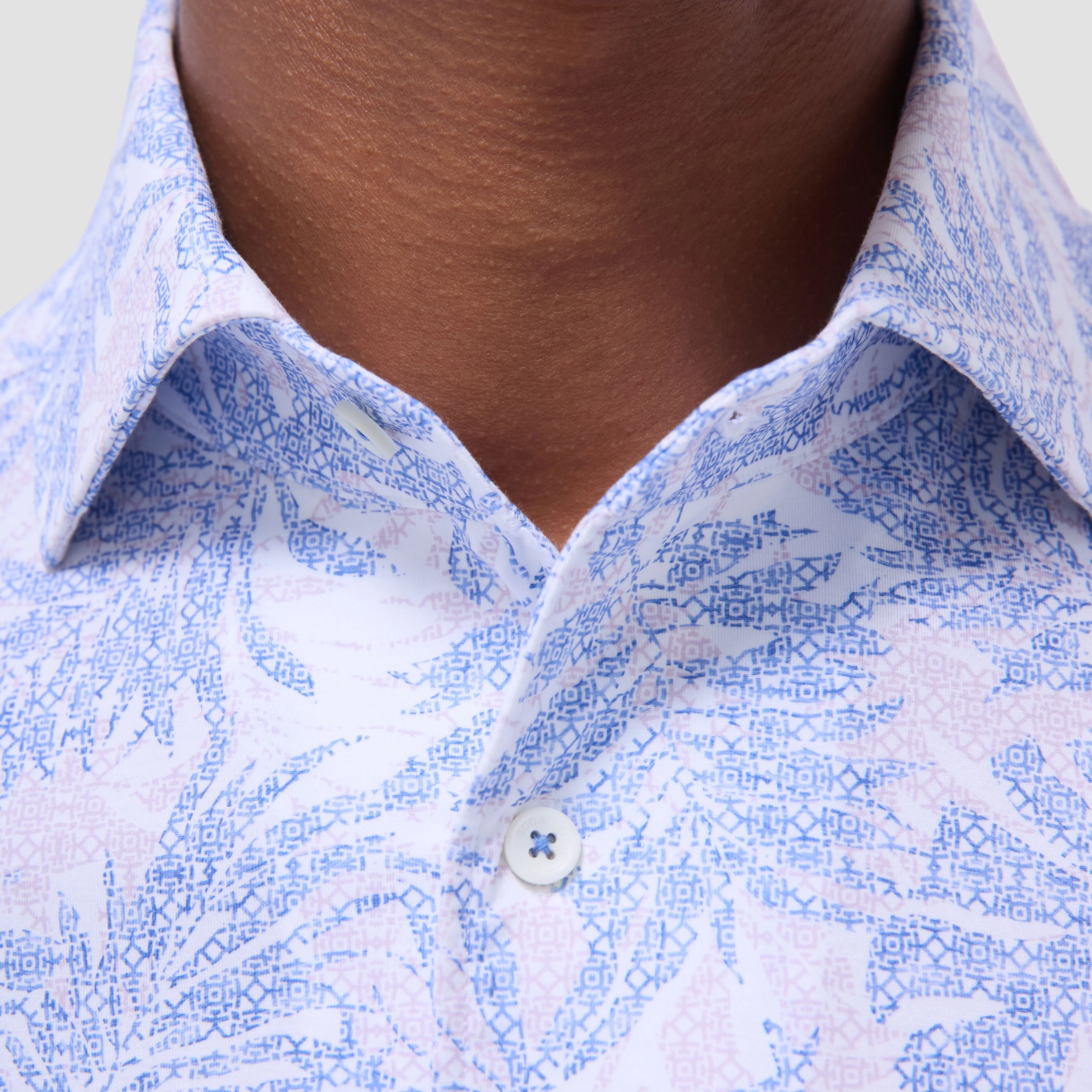 Devon Leaf Print OoohCotton Shirt