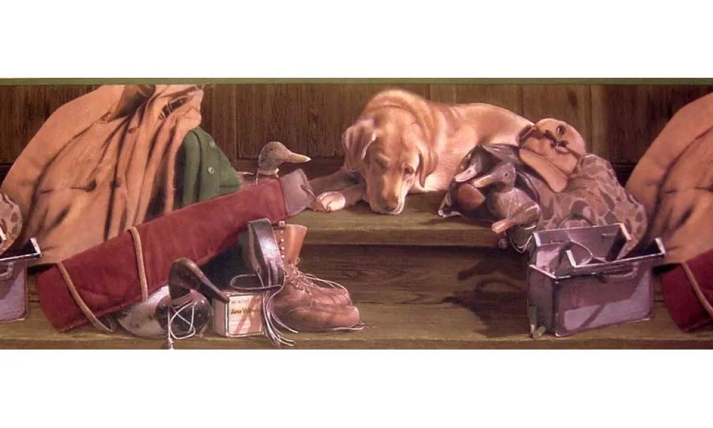 Dog 10030302 Wallpaper Border