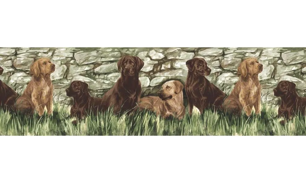 Dogs TM75053 Wallpaper Border