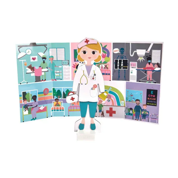 Doll Dress Up Magnetic Florence