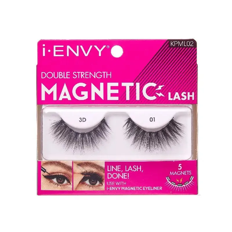Double Strength Magnetic Lashes 01-Kpml02