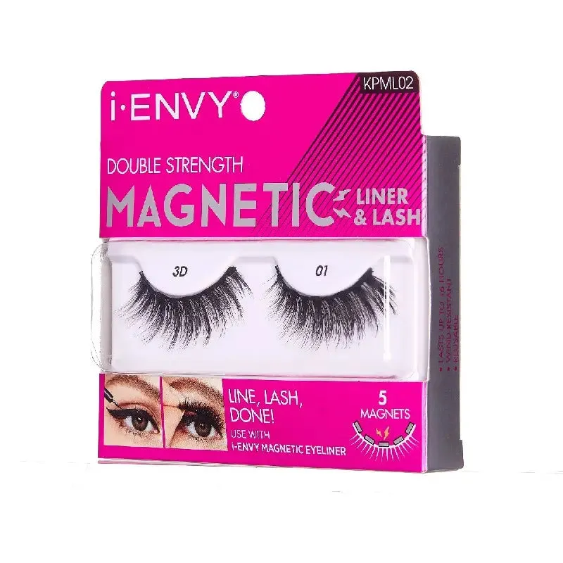 Double Strength Magnetic Lashes 01-Kpml02