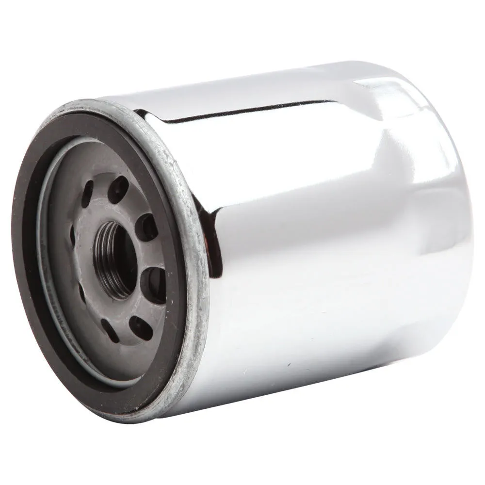DRAG CHROME MAGNETIC RING OIL FILTER - 3.25"