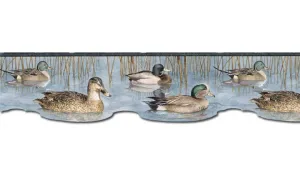Ducks CJ80019DB Wallpaper Border