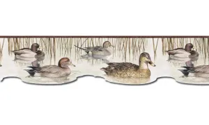 Ducks CJ80020DB Wallpaper Border