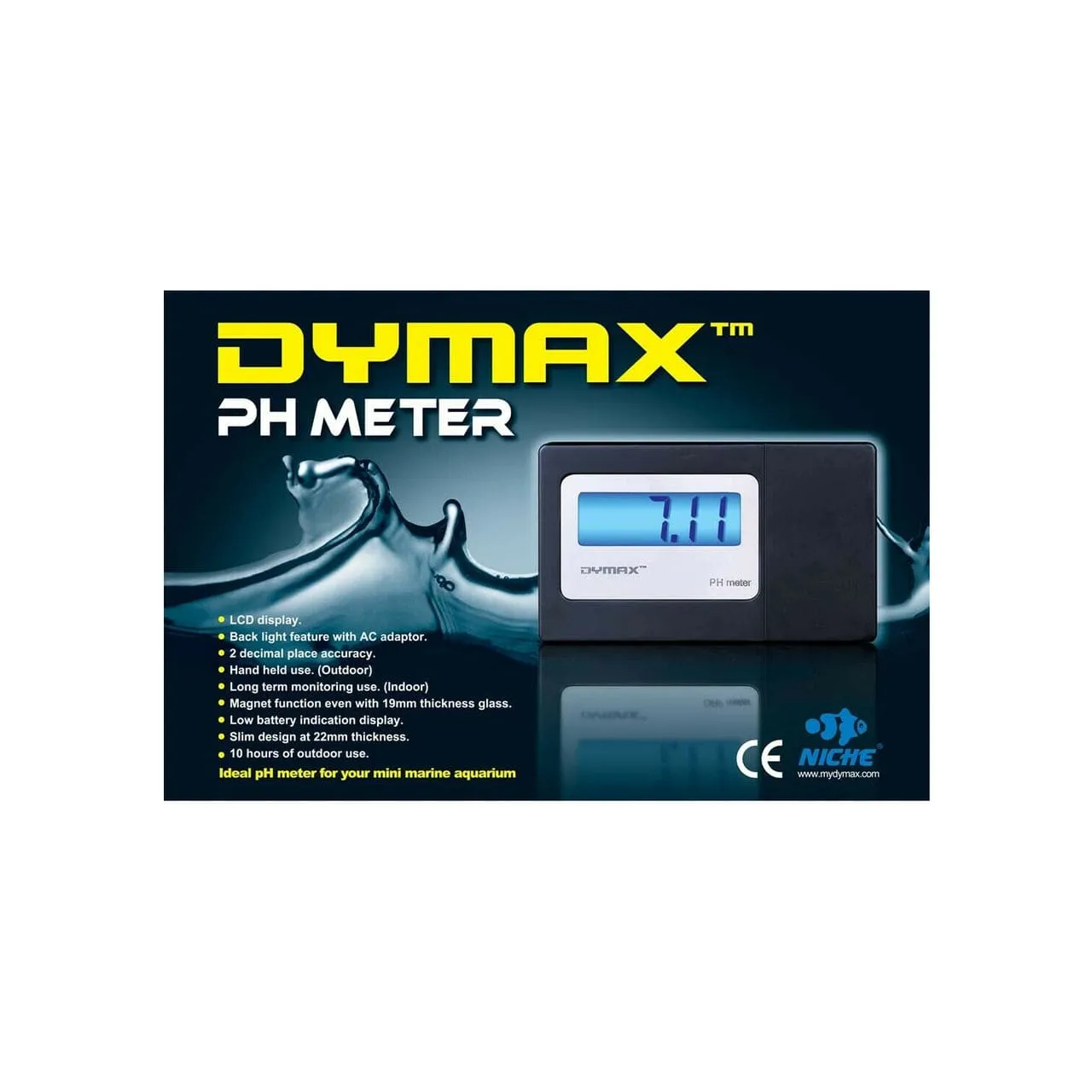 Dymax pH Meter W/DM227 Electrode