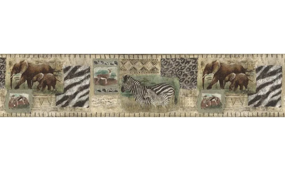 Elepant B75057 Wallpaper Border