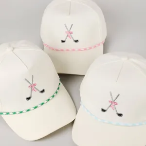 Embroidered Golf Clubs Hat