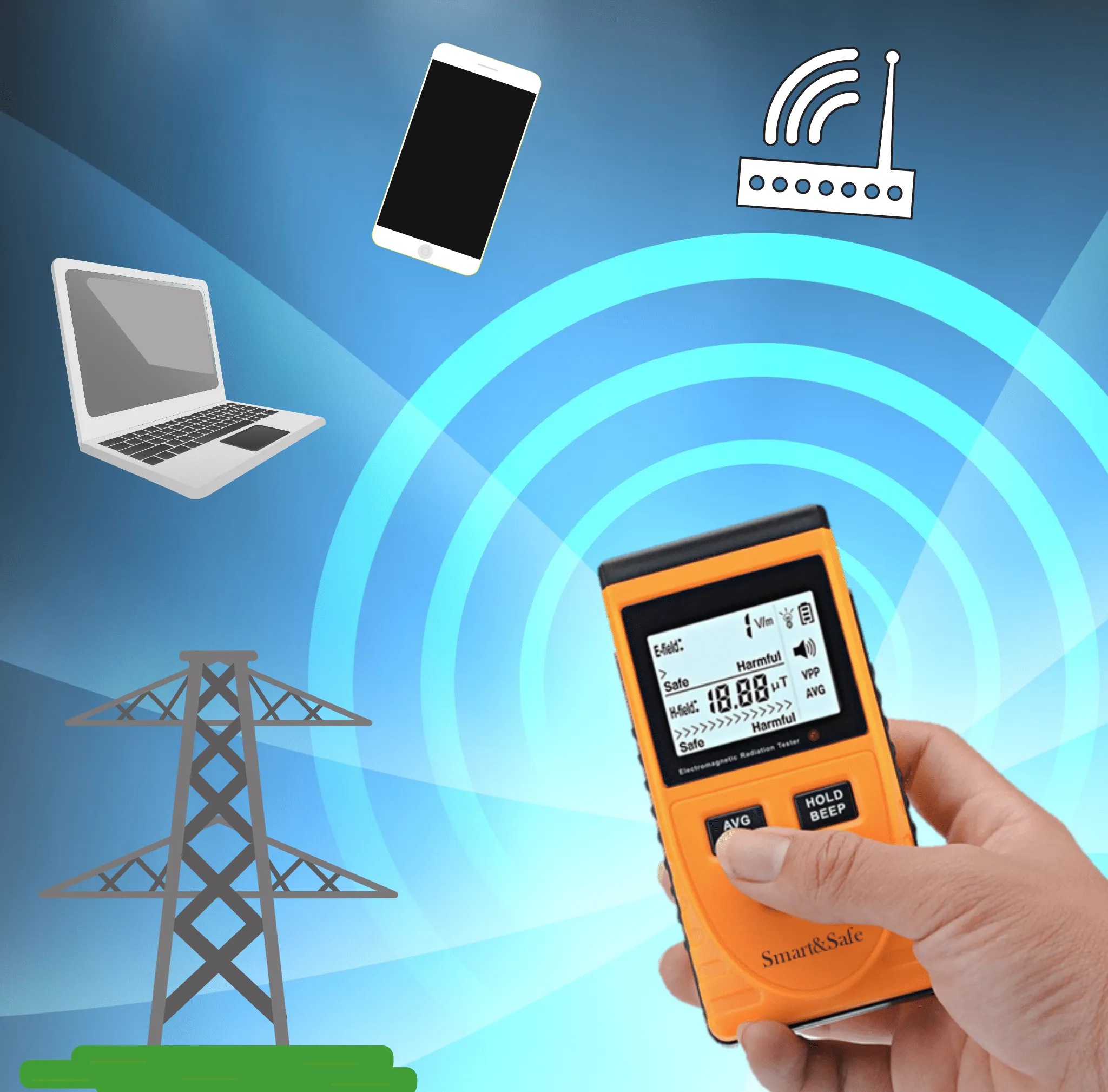 EMF Meter - EZcheck