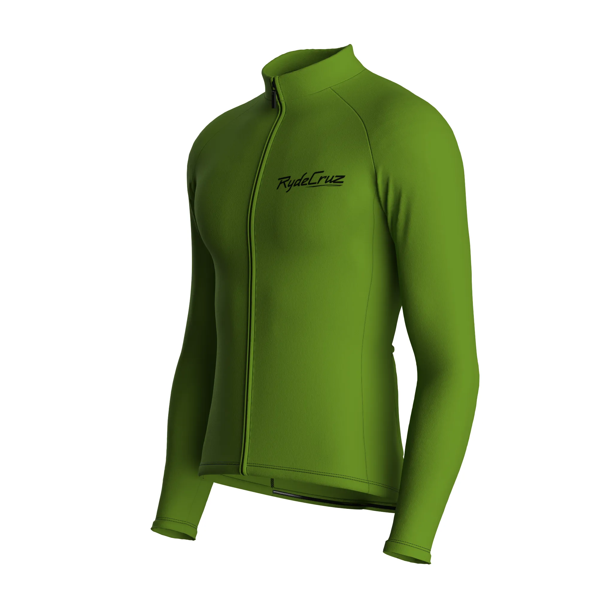 Essential | Khaki Green Male Long Sleeves Jersey