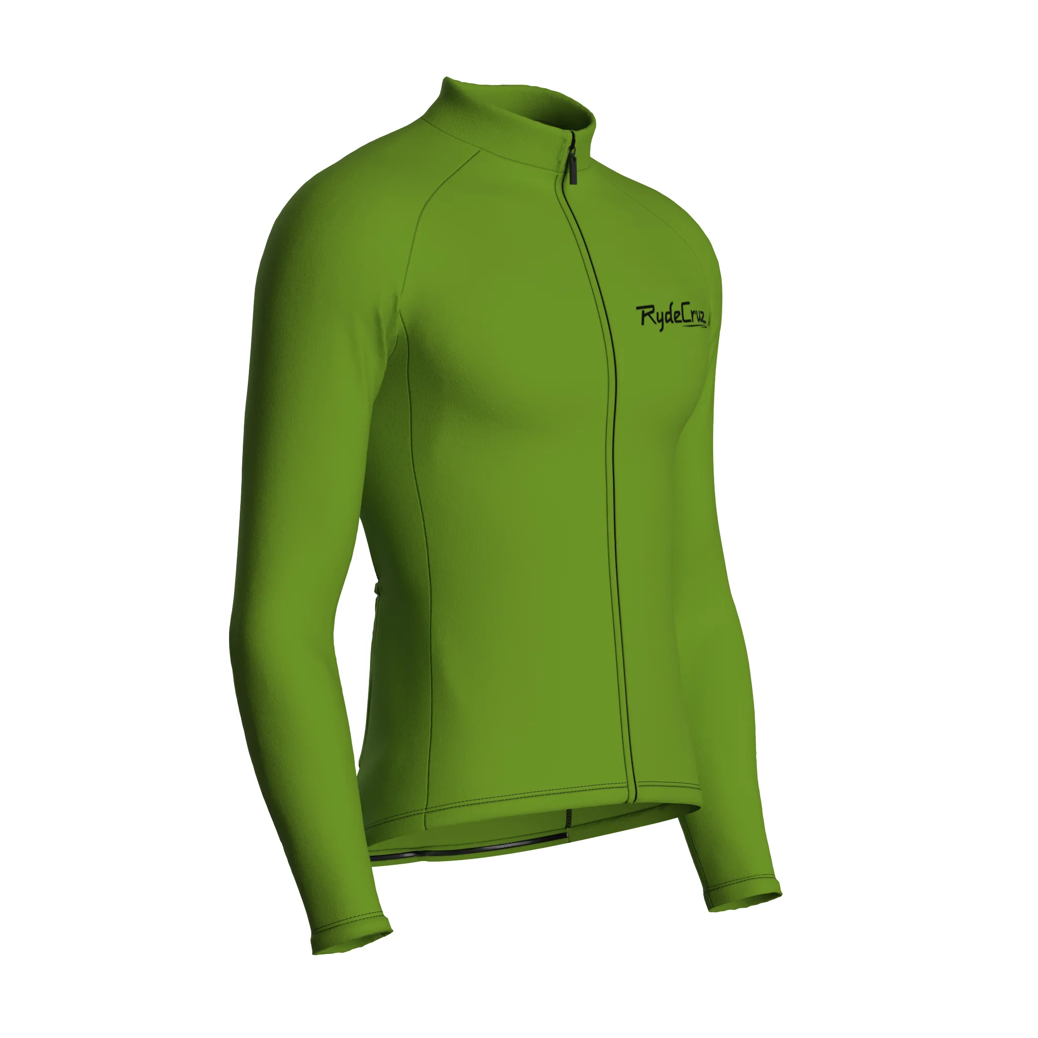 Essential | Khaki Green Male Long Sleeves Jersey