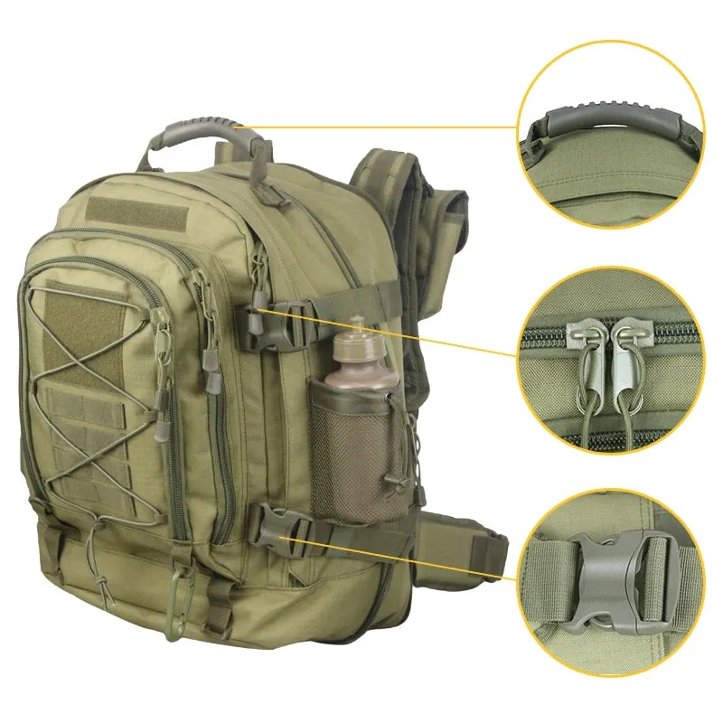 Expandable Tactical Backpack with Molle System | 39L-64L