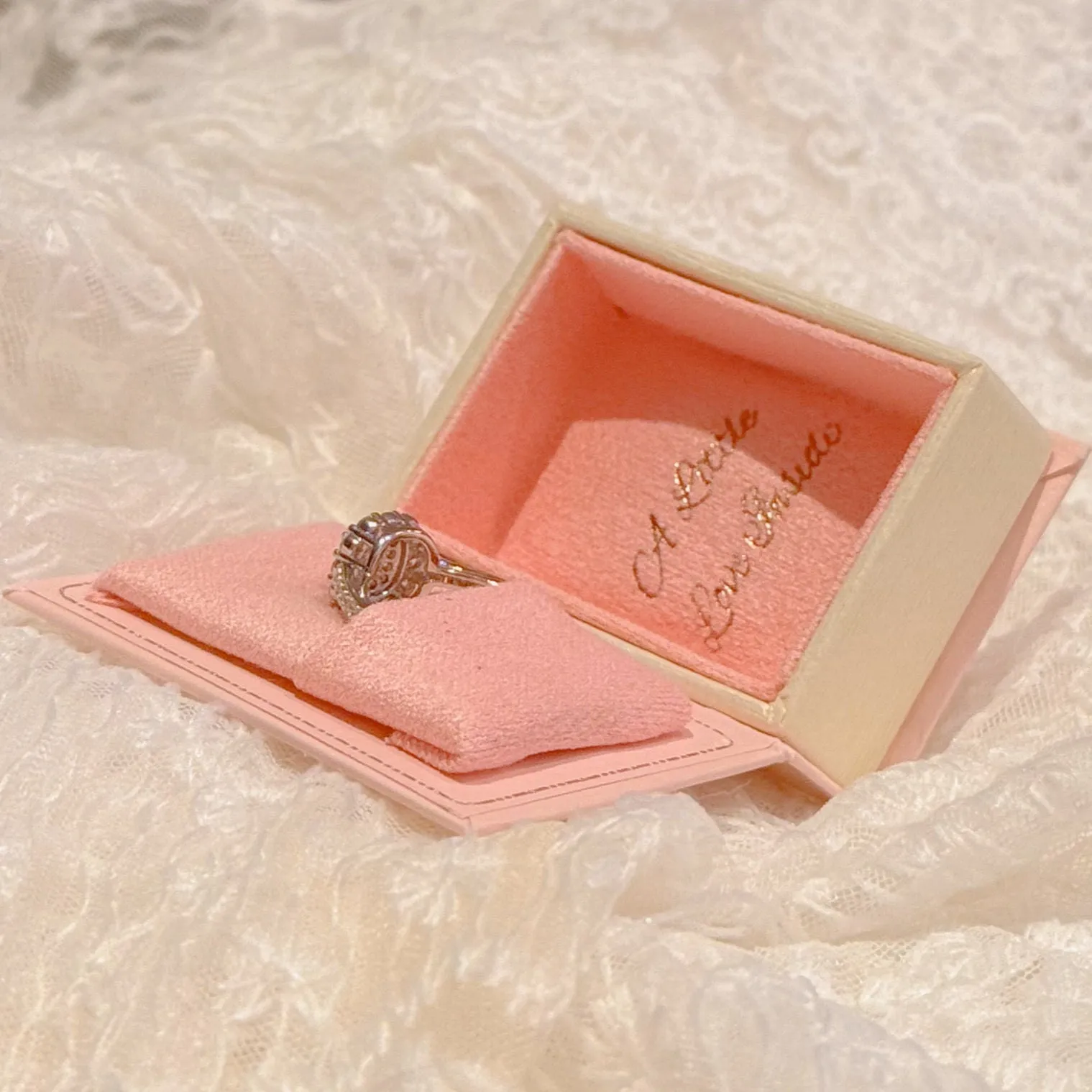 Fairytale Book Ring Box
