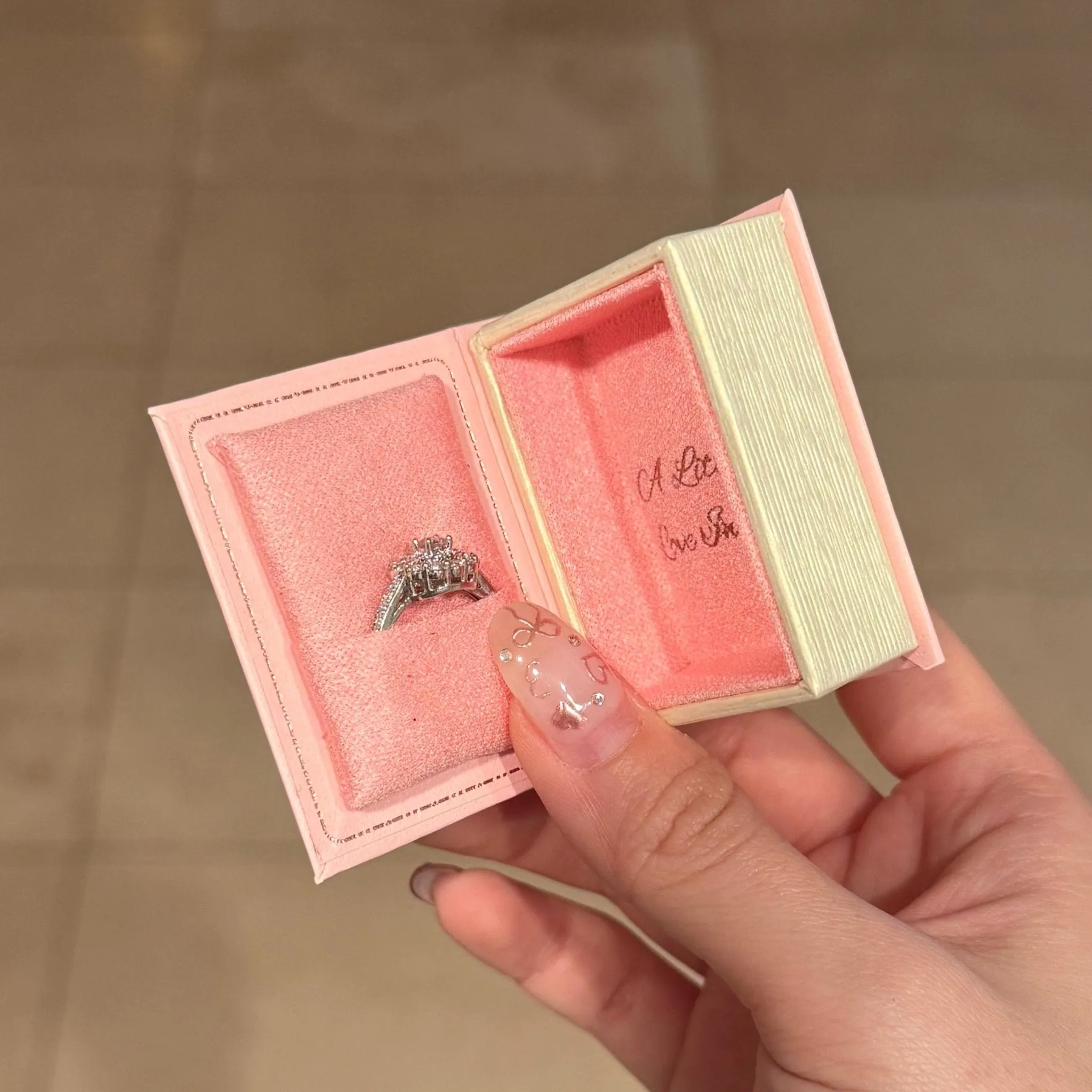 Fairytale Book Ring Box
