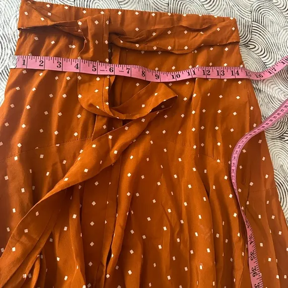 Faithful The Brand Revolve Kamares Ruffle Asymmetrical Skirt inStefano Print 4/S