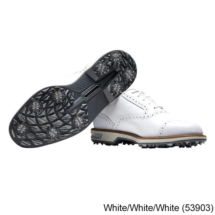 Footjoy Premiere Tarlow Cleated Laced Series shoes 8.5 Black/Black/Black (53905) W