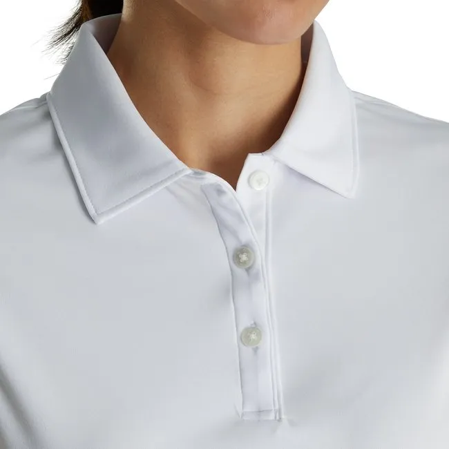 FootJoy Women's ProDry Interlock Sleeveless Shirt Self Collar